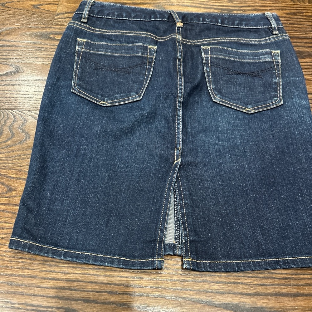 GAP Dark Blue Denim Pencil Skirt